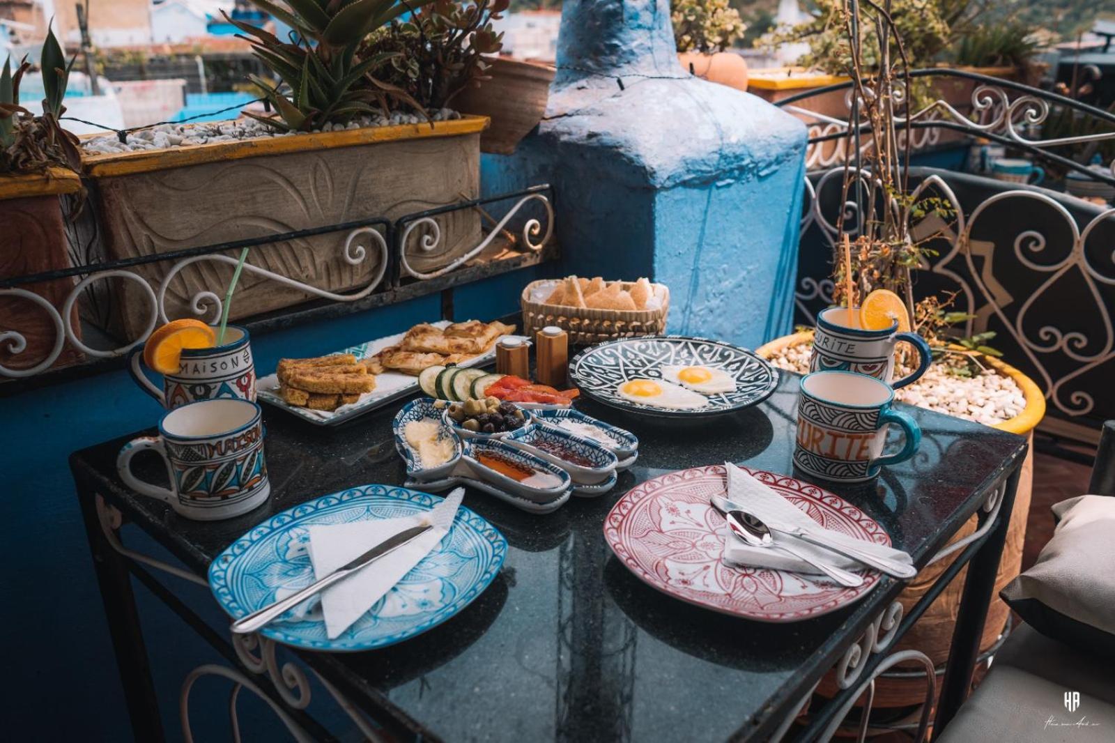 Riad Azurite Шефшауэн Экстерьер фото